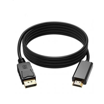 China Gold Plated COMPUTER 1.8M 6FT 4K X 2K DisplayPort DP to HD Adapter Cable Cord Display Port Male to Male HDTV Cable Converter PC Laptop for sale