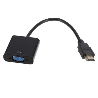 China High Quality Cheap Price COMPUTER 1080P HDTV To VGA Adapter Male To Female HDTV Adapter Audio Video Cable for sale