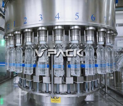 China Food Complete Set Automatic PET Plastic Bottle Complete Small Drinking Bottle Mineral Water / Water Production Line Filling Machine for sale