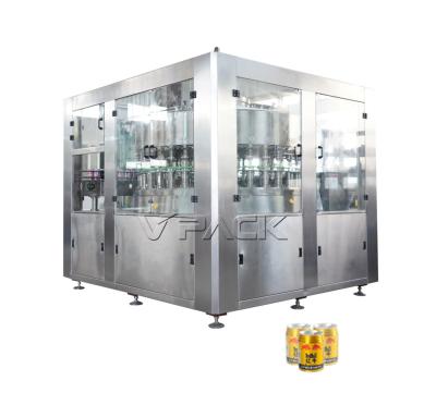 China Beverage Aluminum Beverage Cans Juice Ice Tea Making Machine/Filling Machine/Production Line/Zhangjiagang for sale