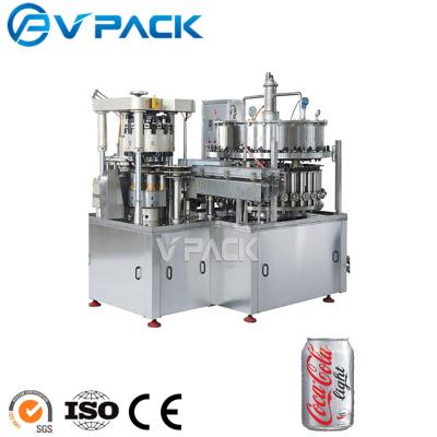 China Food Aluminum Can Filling Production Line / Canning Equipment for sale