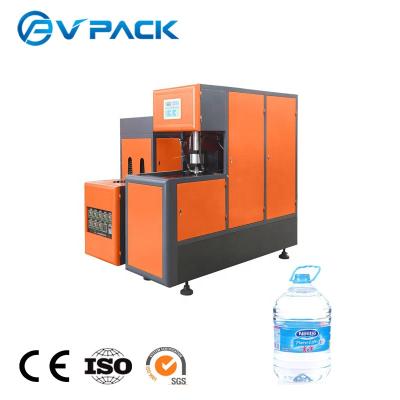 China Bottle semi automatic bottles 5L PET bottle blow molding making machine /plastic bottle maker / Zhangjiagang for sale