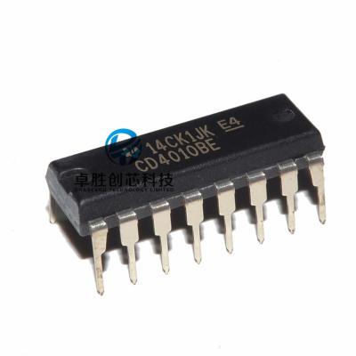 China New standard original logic transceiver IC chip spot CD4010BE DIP-14 CD4010BE for sale