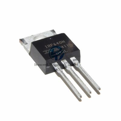 China New standard original IRF640N 18A 200V MOSFET field effect tube TO-220 transistor IRF640NPBF for sale