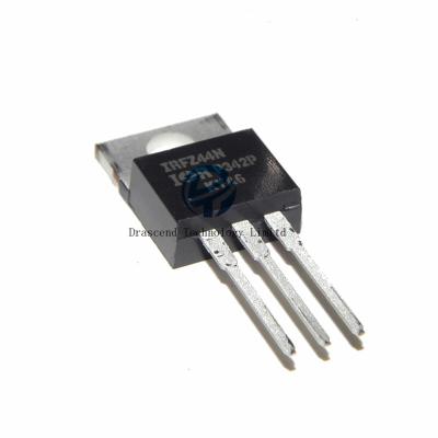 China New original IRFZ44N N-channel 55V 49A MOSFET field effect tube standard TO-220 IRFZ44NPBF transistor for sale