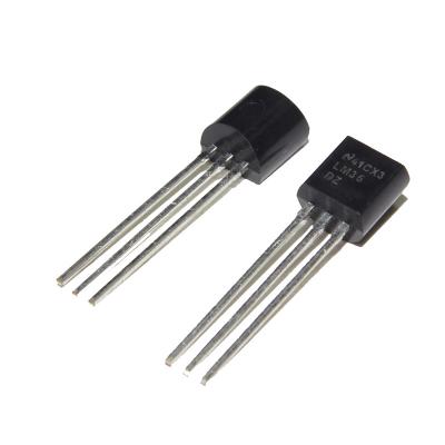 China New original LM35DZ TO-92 precision temperature sensor IC standard LM35DZ/NOPB chip for sale