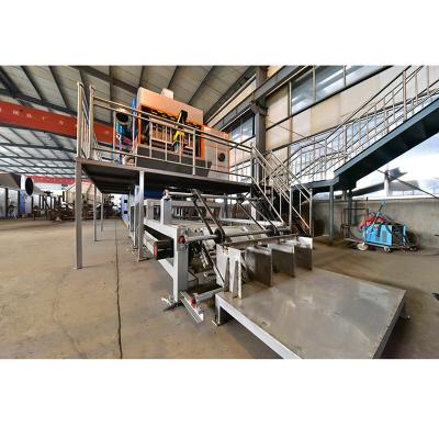 China Factory Nepal Double Roller Egg Tray Production Line Making Machine Double Rotary Egg Tray Making Machine In Turkey Set for sale