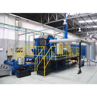 China Fully automatic egg packing industry clima production line for paper pulp tray cardboard fruit tray cup tray making for sale