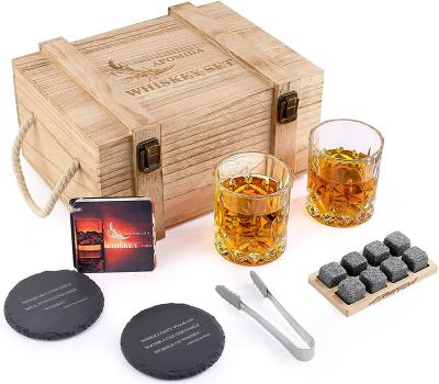 China Farming Whiskey Stones Set For Men Husband Dad Friend He For Drinking Birthday Wedding Anniversary Valentine's Day Gifts Cool Gifts for sale