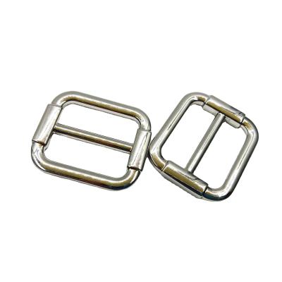 China Wholesale High Quality Eco-friendly Square Adjustable Metal Ring Belt Buckles For Bag Adjustable Strap Buckle for sale