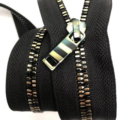 China Durable Eco-friendly Using Fancy Open End Zipper Plastic Resin Eco-friendly Zipper For Clothes Or Handbag Resin Zipper for sale