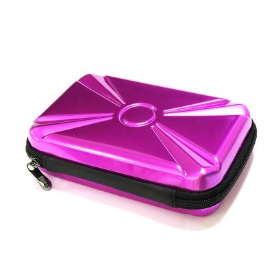 China Custom Portable Hard Case Purple Shockproof Case Eva Color Shoulder Bag Camera Filter Mount Camera Bags Gopro Fancy/Decorative Visuals for sale