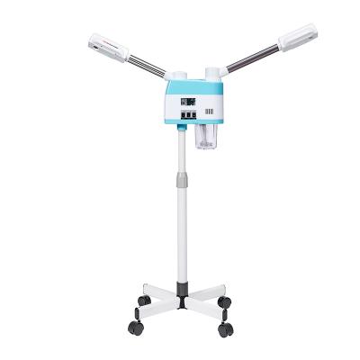 China Cheap Price Facial Moisturizer Ozone Beauty Facial Steamer Professional Skin Care Spa Machine With Stand For Salon Use for sale