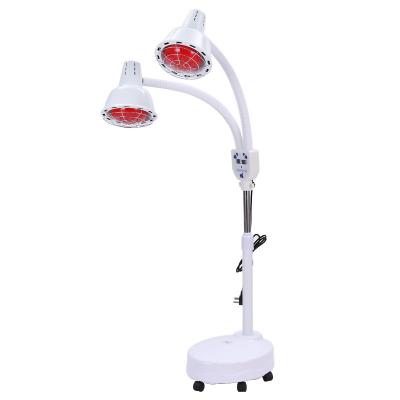 China Ear Care Customized Physiotherapy Double Head Infrared Therapy Lamp Pain Relief Muscle Therapy Device for sale