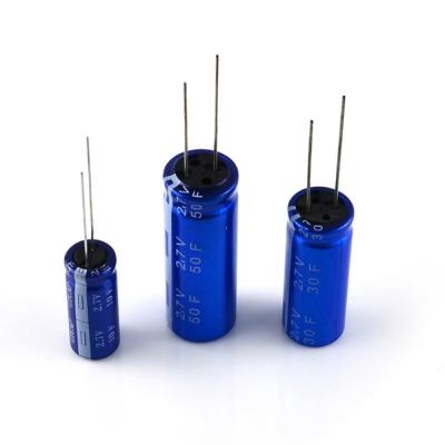 Cina Alta energia radiale Supercapacitors 50F 2.7V 18*41 per il carico veloce in vendita