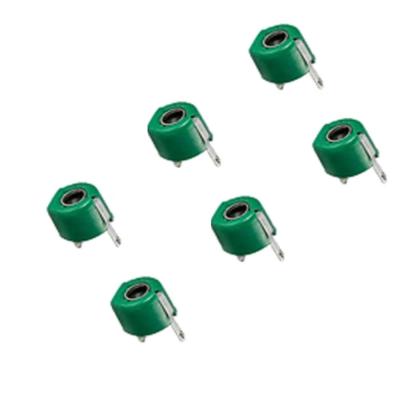 China Adjustable 6mm Ceramic Trimmer Capacitor Green 30pF 100V for sale