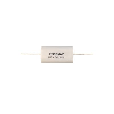 China Audio MKP Film Capacitor Polypropylene Oval 4.7uF 630V 5% for sale