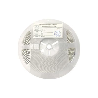 Cina Condensatori ceramici a più strati MLCC 0805 50V 10uF 10% X7R di SMD SMT in vendita