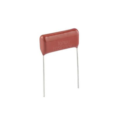 China 1uF 250V Polyester Film Capacitor 105K250V Consumer Electronics for sale