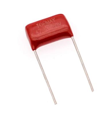 China Capacitor de filme de poliéster metalizado CL21 MPE 473K630V para driver de LED à venda