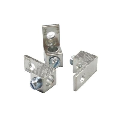 China Factory High Quality Aluminum Wire Mechanical Connector Aluminum Single Hole AU Hook Type for sale