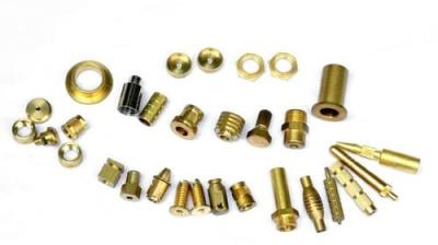 China Mirror Polished Brass Electrical Parts , Brass Machined Parts ISO9001 for sale