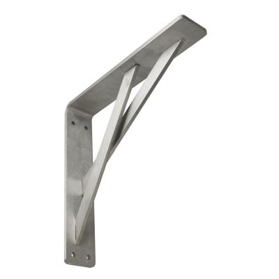 China Hot Dipping Galvanized Metal Brackets Natural Color Lightweight Weather Resistant for sale