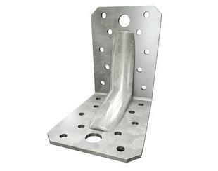 China Aluminum Metal Connecting Brackets , Forming Construction Metal Brackets Lightweight for sale