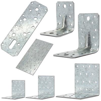 China Building Corner Galvanized Steel Angle Brackets Heat Treating High Performance for sale