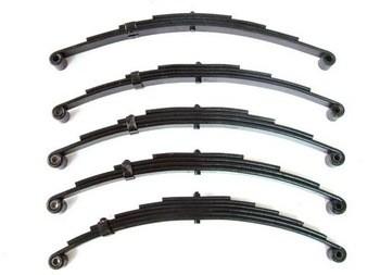 China Custom Parabolic Truck Leaf Springs Steel 30 Ton Max Payload For Mercedes Benz for sale