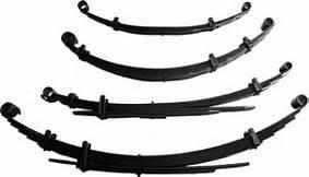 China Front Heavy Duty Leaf Springs ,  Thickness 6 - 25mm Automotive Leaf Springs for sale