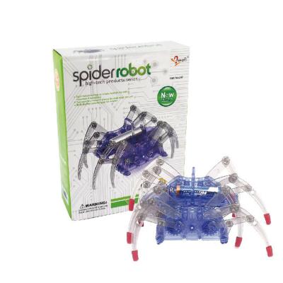 China Stunning Toy Erlectric Robot STEM Science Education Diy Science Toys Children's Toys Factory Wholesale Price Assembly Diy Spider Kit for sale