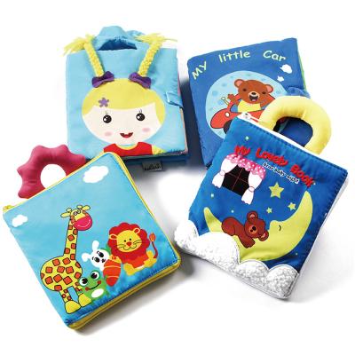 China Factory Direct Supply New Children Fun Game Baby Washable Educational Cloth Book Preschool Educative Toys Book For Children for sale