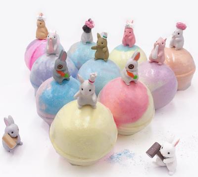 China Personal Care / Relaxation Luxury Kids Surprise Toy Duck Bath Bombs Fizzer With Professional Surprise Toy Inside Bath Bombs With Surprise Toys for sale