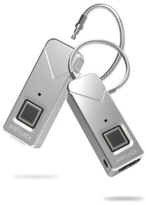 China Portable Zinc Alloy Intelligent Electronic Padlock IP65 Grade For Cabinets / Bag for sale