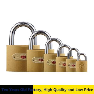 China Imitation Copper High Security Padlock IP65 Grade For Household Meter Box for sale