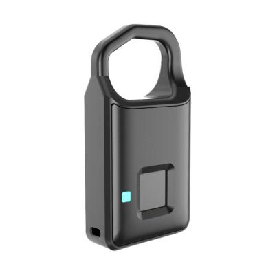 China Home Security Intelligent Fingerprint Padlock Password - Free For Cabinet / Warehouse for sale