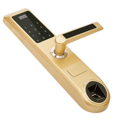 China Smart Fingerprint Password Lock With Super C Lock Core , IC Card Electronic Door Locks for sale