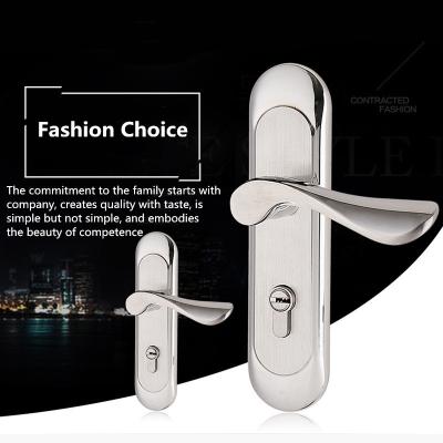 China Complete Set Metal Door Lock Small 50 Lock Body European Style No Fading for sale