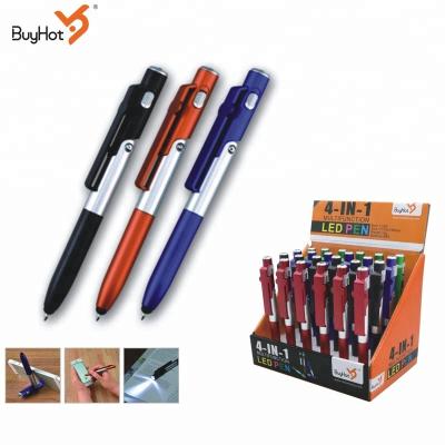 China Multifunctional Many Types 4 in 1 Multifunctional LED Pen Light Pocket Flashlight for sale