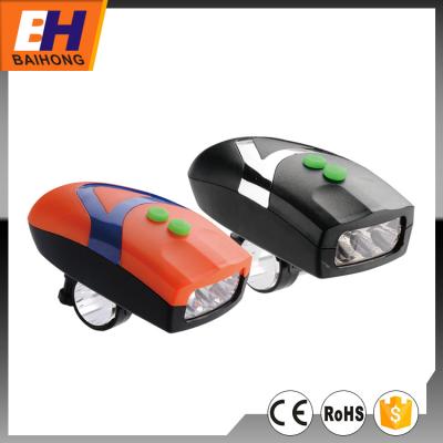 China Mouse Shape ABS LED Bicycle Light Easy Ride Hold With Alarming Function Hot Gift Powered By AAA Batteries for sale