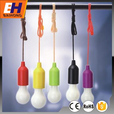 China With One Long Rope Long Rope LED Bulb Camping Light for sale