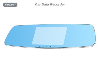 Chine Caméra avant et arrière de 5,0 pouces de voiture, voiture Dvr de HD Dual Camera avec l'angle de vue de large de 70 degrés à vendre