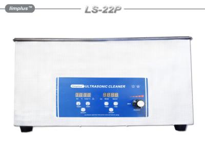 China Professional Jewelry Digital Ultrasonic Cleaner 22 Liter Ultrasonic Water Bath for sale