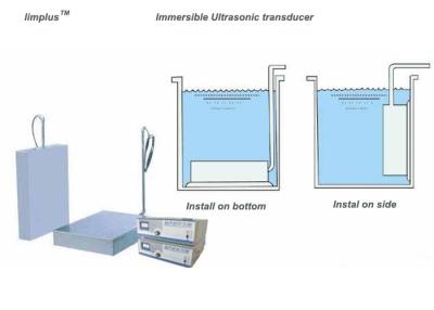 China Limplus Detachable Submersible Immersible Ultrasonic Transducer Box with 28kHz  Tube for sale