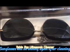 household ultrasonic cleaner 650ml 40khz for eyeglasses razor jewelry clean