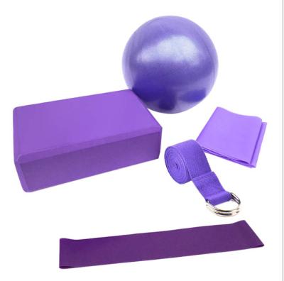 China Safe Factory Manufacture Various Training Silica Gel Yoga Ball Set for sale