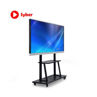 China Meet Manufacturer Point Multi Touch Meeting Interactive Flat Panel Visual Whiteboard for sale