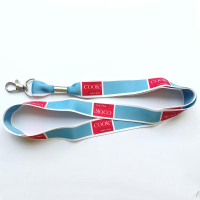 China Promotional gifts make custom lanyard with logo /custom heat transfer lanyard with hook for sale