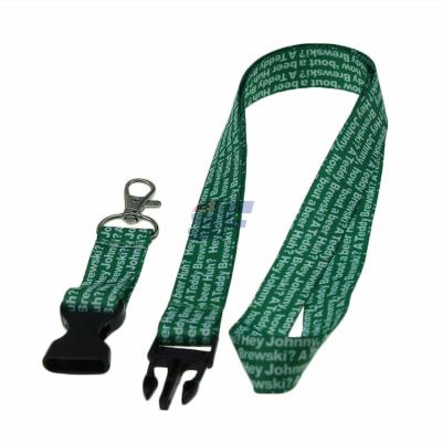 China Promotional Gifts Customized Heat Transfer Printing Lanyard Dye Sublimation Lanyard for sale